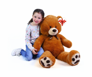 Rappa Velký plyšový medvěd Kuba s visačkou 100 cm