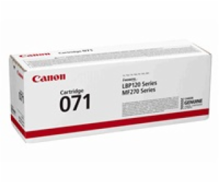 Canon TONER CRG 071BK černý pro MF275dw, MF272dw, LBP122d...