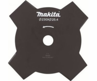 Makita nůž žací 4 zubý 230x25,4x2mm