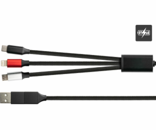  Dobré připojení Nabíjecí kabel 6 v 1 USB-C/USB-A > USB-C...