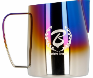 Barista Space  - Titanium Half Blue konvička na mléko 450 ml