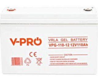 VOLT POLSKA GEL VPRO SOLÁRNÍ BATERIE 12V 110Ah