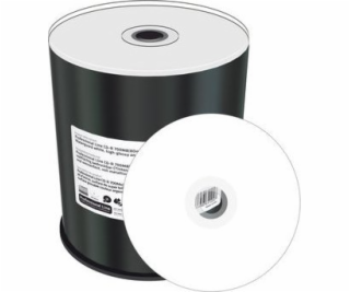 MediaRange CD-R 700MB 100ks Waterguard weiß wasserfest
