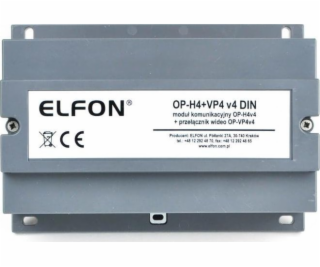 Komunikační modul Elfon OPTIMA OP-H4v4 DIN