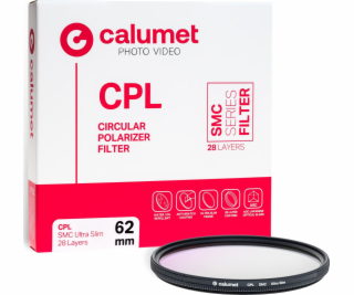 Calumet filtr Calumet CPL SMC filtr 62 mm Ultra Slim 28 v...