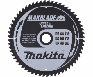 Makita  KRUHOVÁ PILA 255x30x60z MAKBLADE PLUS WOOD