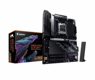 GIGABYTE MB Sc AM5 B850 A ELITE WF7, AMD B850, 4xDDR5, 1x...