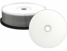 MediaRange BD-R 25GB 6x volll beddruckbar weiß 25ks Cakebox
