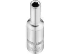 Stanley Long objímka 1/4 6 hrotov 4mm vrúbkovaná matná - vr.