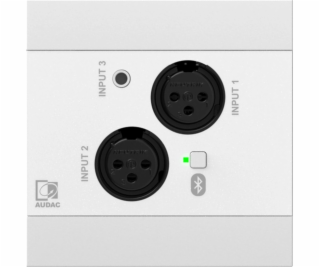 Audac  NWP320/W Síťový zvukový vstupní panel – 2 x XLR + ...