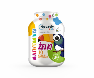 Novativ Kids Multivitamínové želé 150g