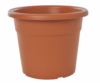 Plastový hrniec DOMOLETTI MA000025-100, O25 cm, tmavo hnedý