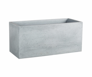 Hrniec Scheurich Stony Grey, plast, O 59x25cm, sivý