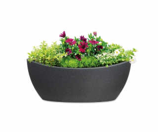 Hrniec Scheurich Schwarz-Granit, plast, O 58 x 24 cm