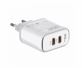 Nástenná nabíjačka LDNIO A2528M 2USB-C pre Apple + kábel ...