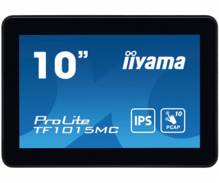 10  iiyama TF1015MC-B3: WXGA,10P,VGA,HDMI,DP