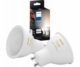 PHILIPS Hue White Ambiance, 2x žárovka 4,2W GU10