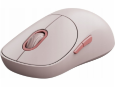 Xiaomi Wireless Mouse 3/Kancelářská/Optická/1 200 DPI/USB+BT/Růžová
