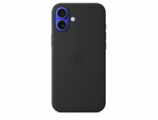 iPhone 16 Plus Silicone Case with MS - Black