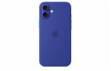 iPhone 16 Plus Silicone Case with MS - Ultramarine