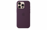 iPhone 16 Pro Silicone Case with MS - Plum