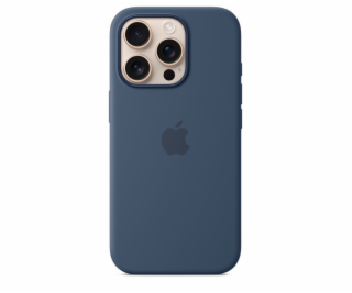 iPhone 16 Pro Silicone Case with MS - Denim