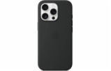iPhone 16 Pro Silicone Case with MS - Black