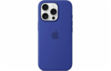 iPhone 16 Pro Max Silicone Case with MS - Ultramar