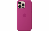 iPhone 16 Pro Max Silicone Case with MS - Fuchsia