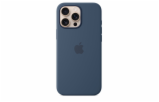 iPhone 16 Pro Max Silicone Case with MS - Denim