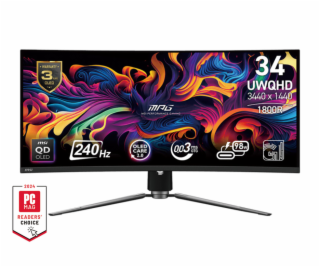 MSI MPG/341CQPX/34,18 /QD-OLED/3440x1440/240Hz/0,03ms/Bla...