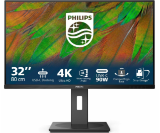 Philips/32B1U3900/31,5 /VA/4K UHD/60Hz/4ms/Black/3R
