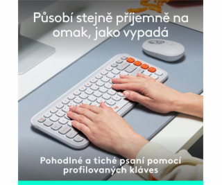 Logitech POP ICON KEYS, White, US INT L