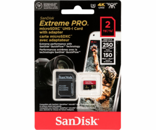 SanDisk microSDXC            2TB Extreme Pro A2 C10 V30 U...