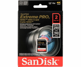 SanDisk Extreme Pro SDXC     2TB UHS-I C10 U3 V30