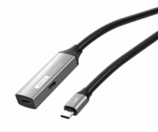 PREMIUMCORD USB-C repeater a prodlužovací kabel Male-Fema...