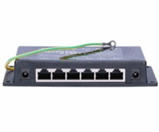 POE injektor aktivní/pasivní - 6x 1 Gb/s, stíněný, 802.3a...