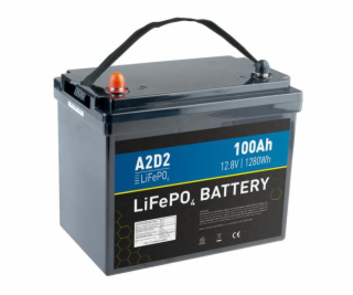 Batéria Avacom A2D2 LiFePO4 12,8V 100Ah M8 (Size of 75Ah)