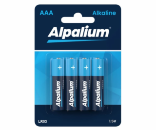 ALPALIUM Batérie ALKALINE LR03, AAA, 4ks