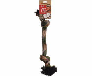 Flamingo Joe Hračka pro psy Lano maskáčové 47cm