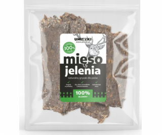 UNISZKI Jelení maso - pochoutka pro psa - 90g