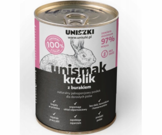 UNISZKI Unismak Králík s řepou - mokré krmivo pro psy - 410g