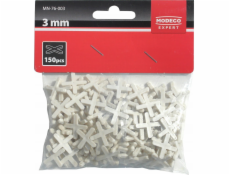 DISTANČNÍ PODLOŽKY PRO dlaždice 3,0 MM 150 KS CLIP-PRUH [EXPERT] - 1 bal.