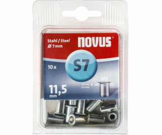 Novus Ocelové nýtovací matice SM5/11,5 NOVUS [10 ks]