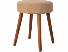 Stolička Home Styling Collection s měkkým manšestrovým sedákem, 35 x 45 cm