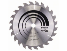 Pilový kotouč Optiline Wood - 184 x 16 x 2,6 mm, 24 - 3165140263429 BOSCH