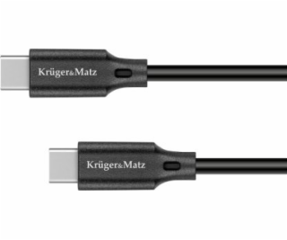 Kabel USB Kruger&Matz USB-C - USB-C 2.5 m Czarny (KM1261)
