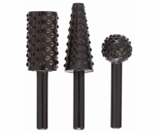 Sada ručně vedených fréz, 3dílná - 6 mm, 16; 16; 16-7 mm ...