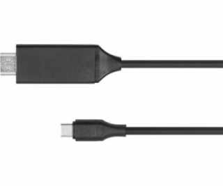 Kabel USB Kruger&Matz USB-C - HDMI 2 m Czarny (KM1249)