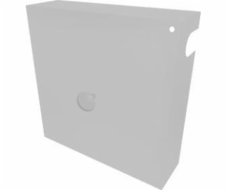 ALANTEC Púzdro pre rezervný káblový nosič 60x60cm, šedá A...